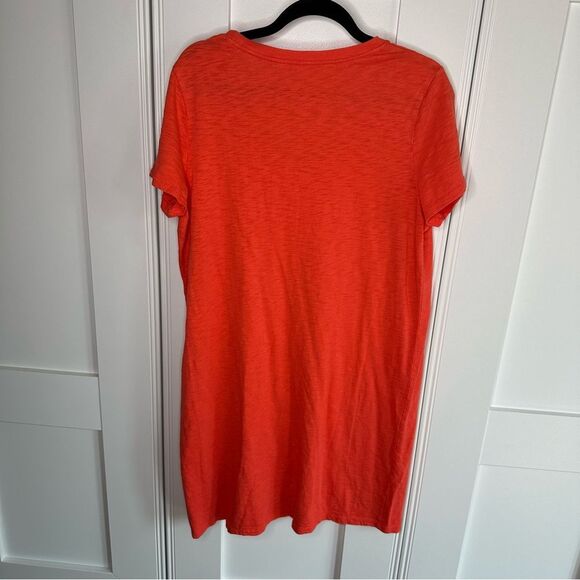 Universal Thread Red Oversized Short Sleeve Dress casual Large (r1) - Picture 3 of 5